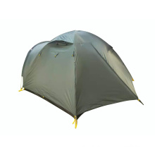 Outdoor 4persons Double Layer Waterproof Camping Hiking Tent for Family